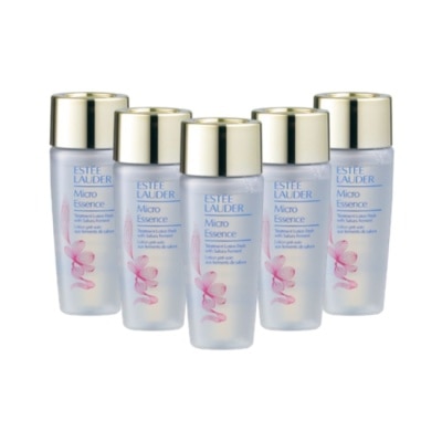 ESTEE LAUDER 雅詩蘭黛 【ESTEE LAUDER 雅詩蘭黛】微分子肌底原生露 櫻花輕盈版30ml*5 公司貨
