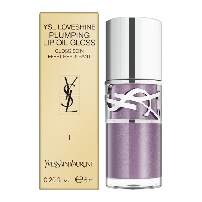 YSL聖羅蘭 情迷豐盈潤唇釉 6ml #01 Thunder Stealer