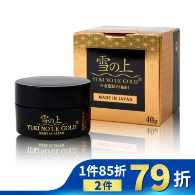 YUKINOUE 雪之上 金燦 晚安修護水凝霜40g