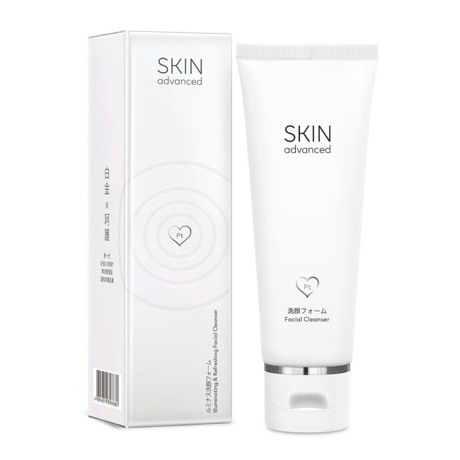 SKIN advanced 卓沿白金水耀肌光感煥亮潔面乳 100g