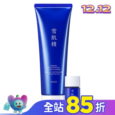 KOSE 高絲 KOSE 雪肌精 澄白薏透煥采淨肌組130g+14mL