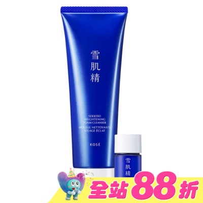 KOSE 高絲 - KOSE 雪肌精 澄白薏透煥采淨肌組130g+14mL