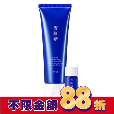 KOSE 高絲 KOSE 雪肌精 澄白薏透煥采淨肌組130g+14mL