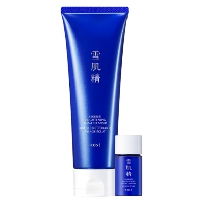KOSE 高絲 KOSE 雪肌精 澄白薏透煥采淨肌組130g+14mL