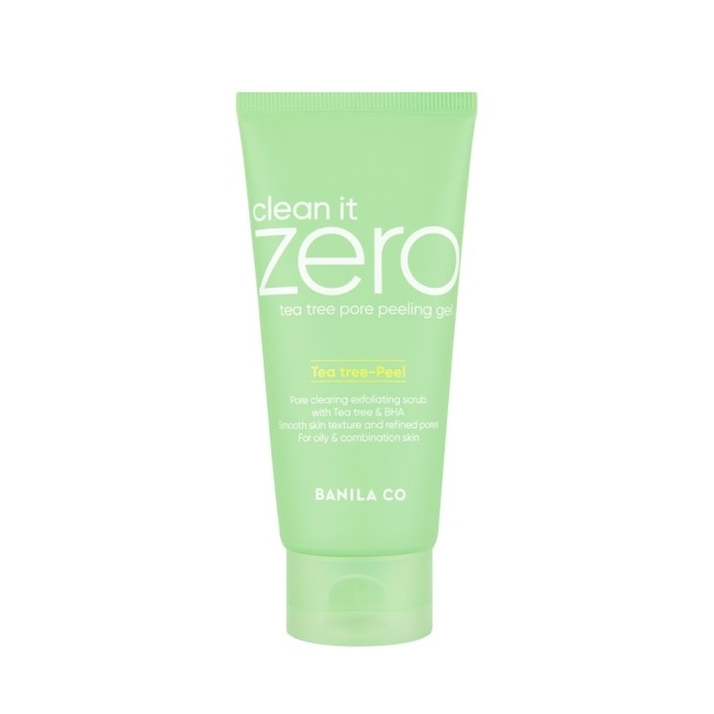 【BANILA CO】Zero茶樹去角質凝膠120ml(控油/抗痘/代謝/淨膚/深層清潔/粉刺)