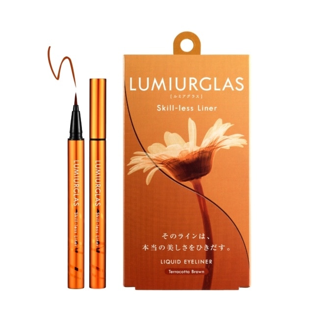 【LUMIURGLAS】路米格思極細零技巧眼線液0.5ml(04赤陶棕)