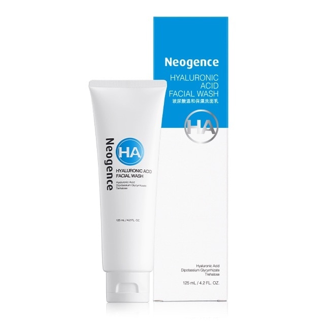 霓淨思玻尿酸溫和保濕洗面乳125ML