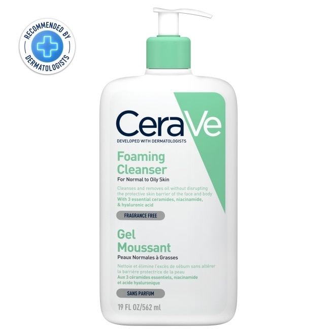 CeraVe適樂膚溫和泡沫潔膚露562ml