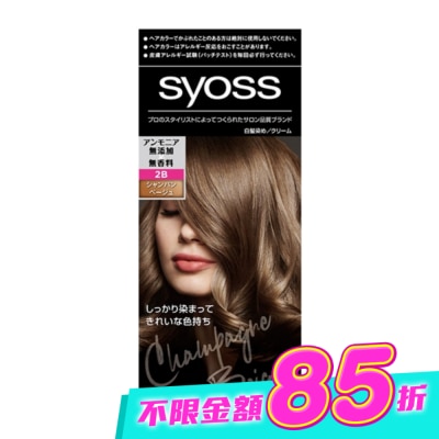 絲蘊 syoss - 絲蘊沙龍蓋白染 2B香檳米棕 image