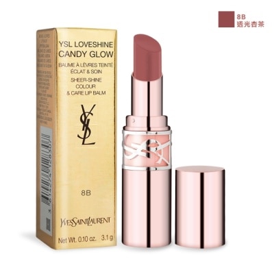 YSL YSL 情挑誘光潤唇膏#8B 透光杏茶(3.1g)-國際航空版