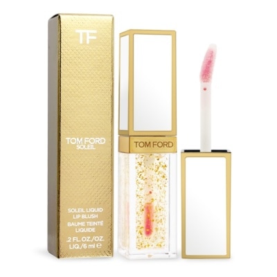 TOMFORD TOM FORD 太陽輕吻金箔潤唇露(6ml)-國際航空版