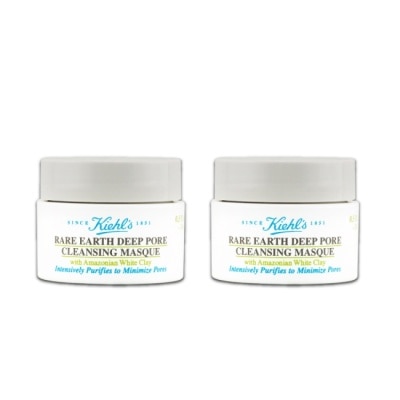 KIEHL S 【Kiehl’s 契爾氏】亞馬遜白泥淨緻毛孔面膜14ml 2入/組
