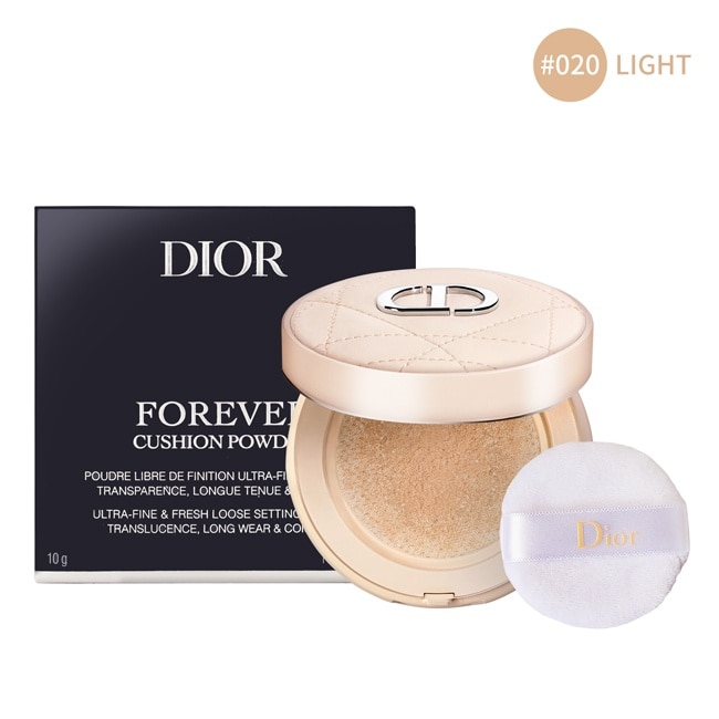 Dior 迪奧 超完美持久氣墊蜜粉#020 LIGHT(10g)-國際航空版
