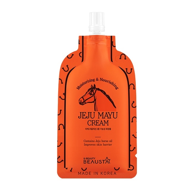 韓國BEAUSTA濟州馬油滋養霜15ml