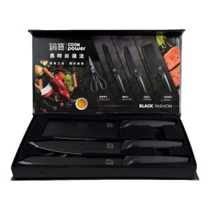 [贈品]鍋寶黑騎士萬用刀具4件組 image