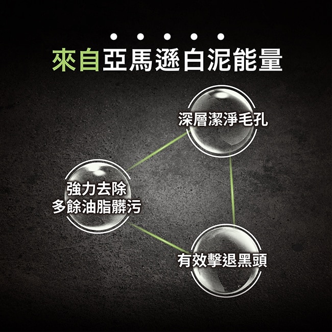 曼秀雷敦亞馬遜白泥淨黑頭潔面乳 150ml