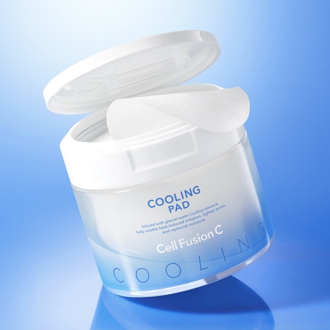 秀膚生 Cell Fusion C 鎮靜毛孔冰感棉片70片/180ML