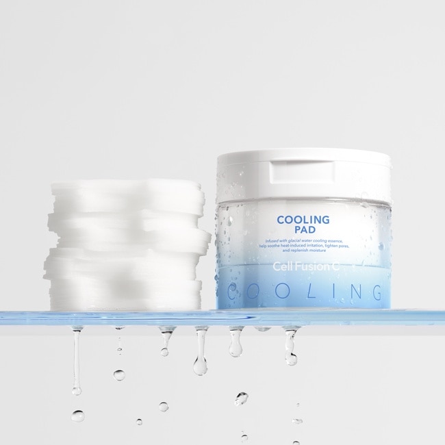 秀膚生 Cell Fusion C 鎮靜毛孔冰感棉片70片/180ML