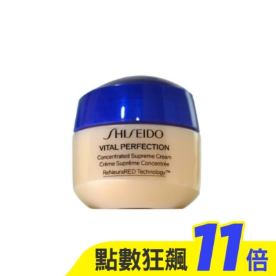 SHISEIDO 資生堂 Shiseido 資生堂全效抗痕緊顏白金霜15ml 1入