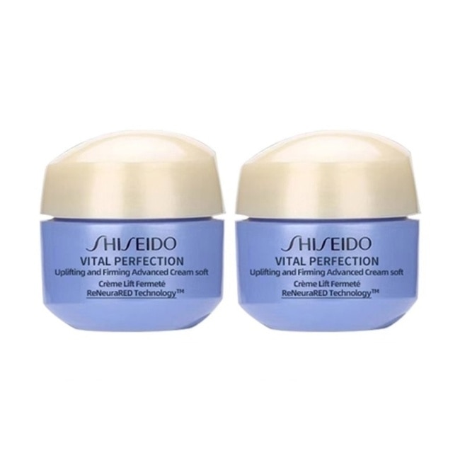 Shiseido 資生堂激抗痕亮采緊緻霜15ml (輕盈版) 2入