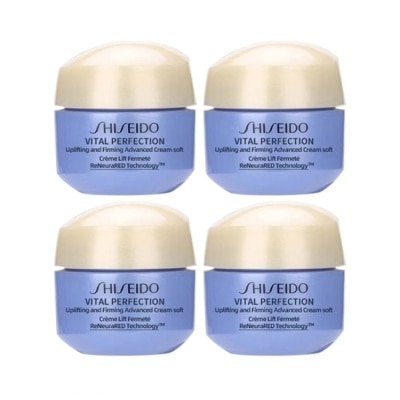 SHISEIDO 資生堂 Shiseido 資生堂激抗痕亮采緊緻霜15ml (輕盈版) 4入
