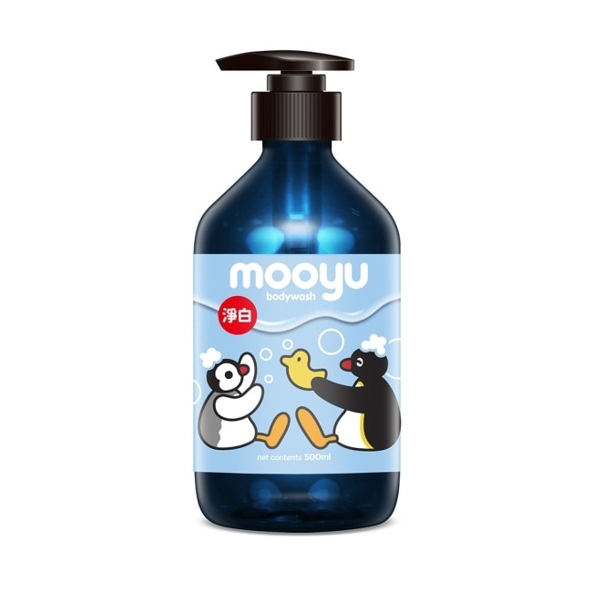 Mooyu PINGU企鵝家族沐浴露500ml-雪膚淨白