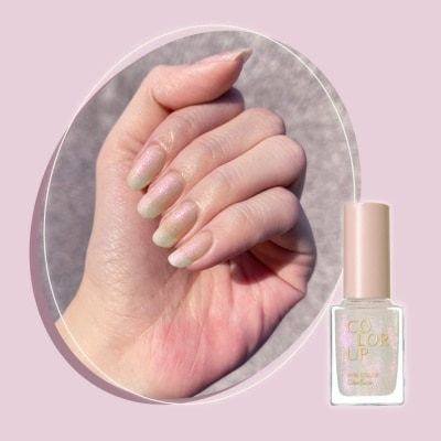 colour fancier - COLOUR FANCIER 高光持久指甲油 (蕾絲閃粉) (12mL) CU-02