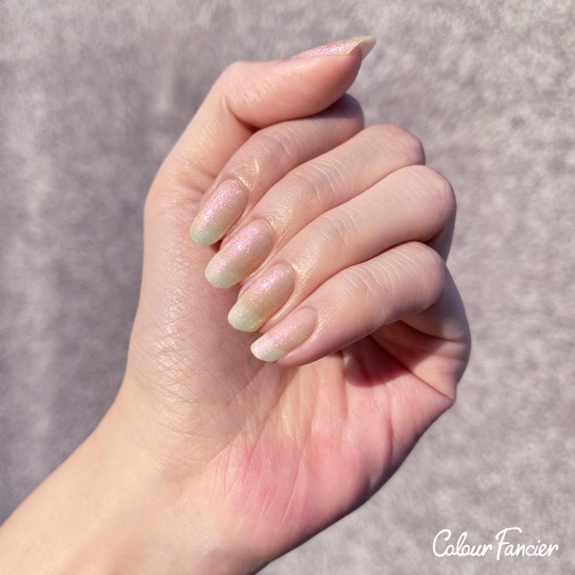 COLOUR FANCIER 高光持久指甲油 (蕾絲閃粉) (12mL) CU-02