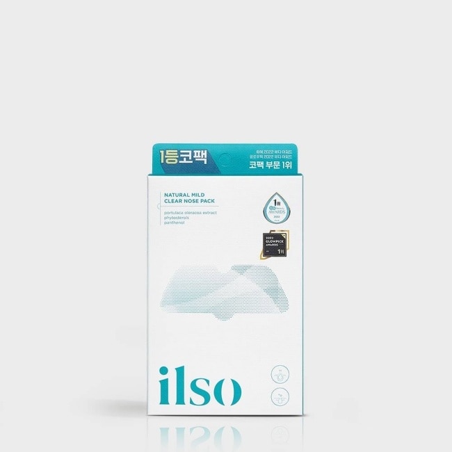 ilso 溫和舒緩粉刺清潔鼻貼(五枚裝)