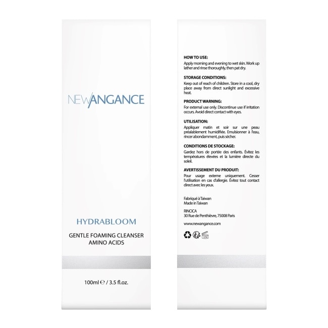 New Angance玫瑰胺基酸潔面乳100ml