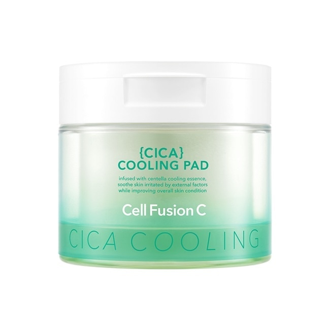 秀膚生 Cell Fusion C 積雪草鎮靜涼感棉片70片/180ML
