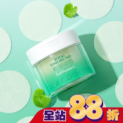 Cell Fusion C秀膚生 - 秀膚生 Cell Fusion C 積雪草鎮靜涼感棉片70片/180ML