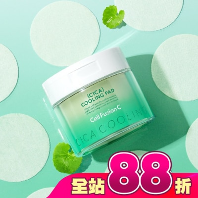 Cell Fusion C秀膚生 - 秀膚生 Cell Fusion C 積雪草鎮靜涼感棉片70片/180ML