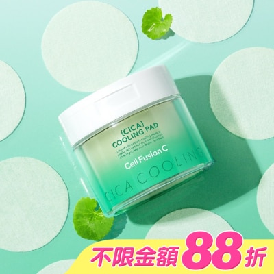 Cell Fusion C秀膚生 - 秀膚生 Cell Fusion C 積雪草鎮靜涼感棉片70片/180ML