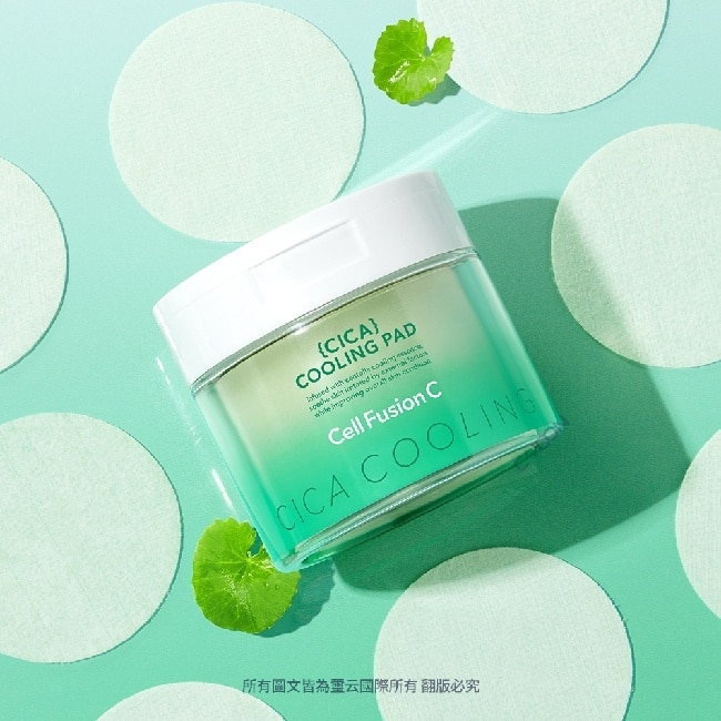 秀膚生 Cell Fusion C 積雪草鎮靜涼感棉片70片/180ML