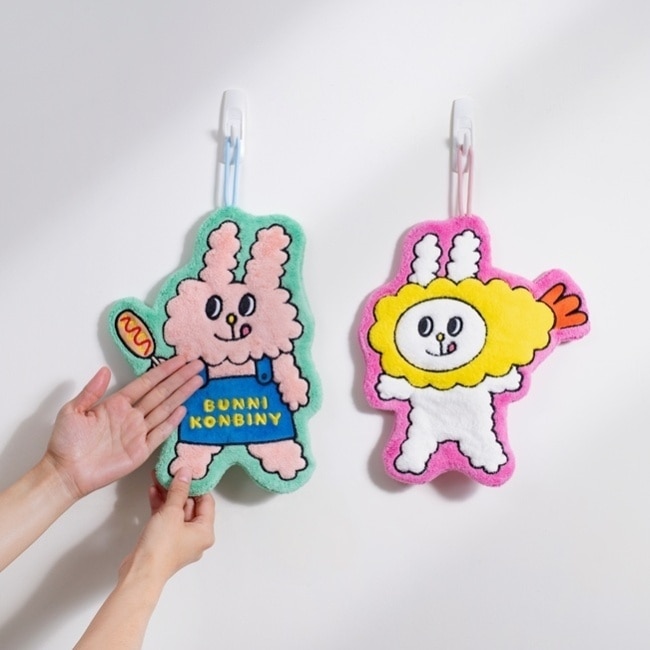 Bunni Konbiny 兔子便利商店造型擦手巾-炸蝦