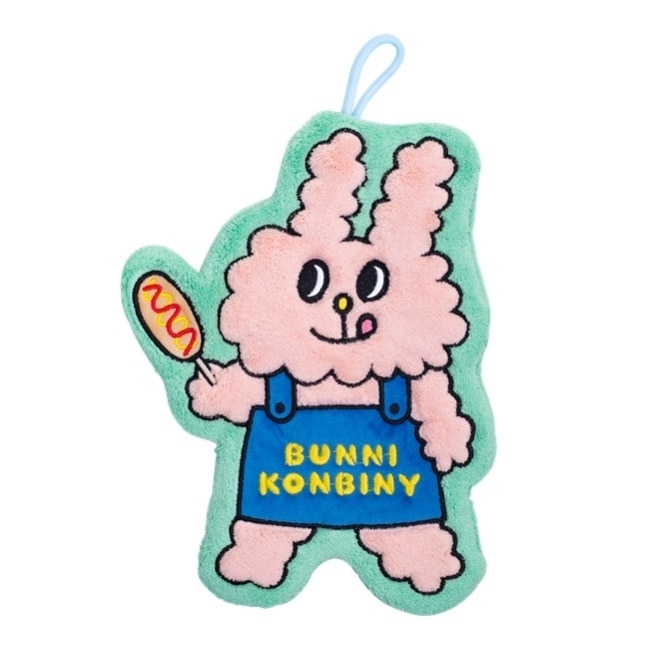 Bunni Konbiny 兔子便利商店造型擦手巾-熱狗