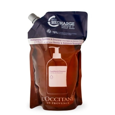 L OCCITANE L’OCCITANE 歐舒丹 草本平衡洗髮乳補充包(500ml)-新版-國際航空版