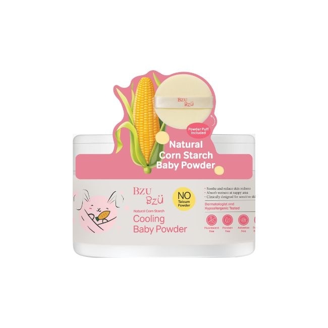 BZU BZU 嬰兒清爽玉米爽身粉 140g image