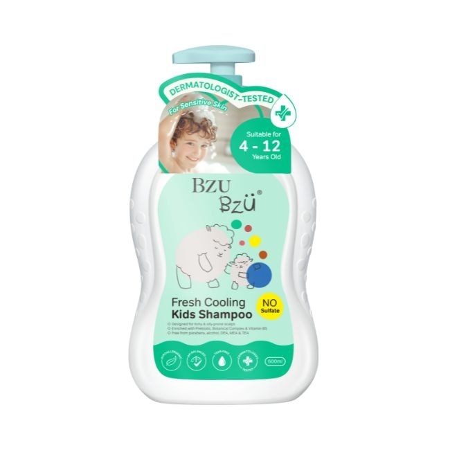 BZU BZU 清爽涼感兒童洗髮露 600ml