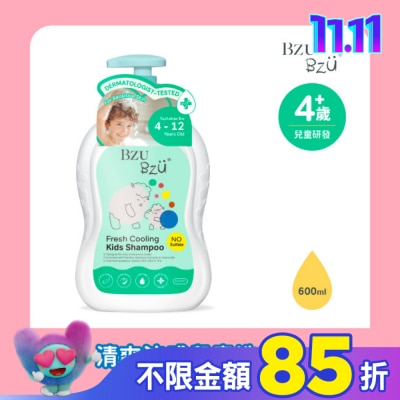 BZUBZU BZU BZU 清爽涼感兒童洗髮露 600ml