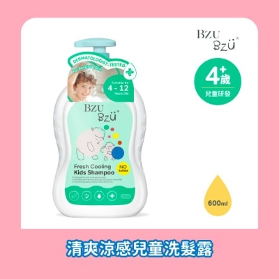 BZUBZU BZU BZU 清爽涼感兒童洗髮露 600ml