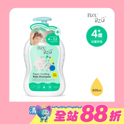 BZUBZU - BZU BZU 清爽涼感兒童洗髮露 600ml