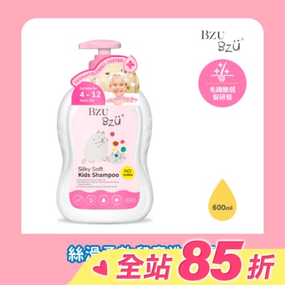 BZUBZU BZU BZU 絲滑柔軟兒童洗髮露 600ml
