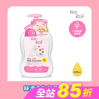 BZUBZU - BZU BZU 絲滑柔軟兒童洗髮露 600ml