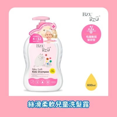 BZUBZU BZU BZU 絲滑柔軟兒童洗髮露 600ml