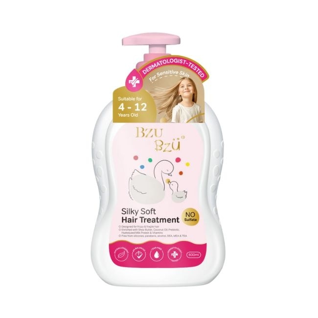 BZU BZU 絲滑柔軟兒童髮膜 600ml
