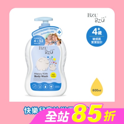 BZUBZU - BZU BZU 快樂兒童沐浴露(果香) 600ml
