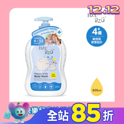 BZUBZU BZU BZU 快樂兒童沐浴露(果香) 600ml
