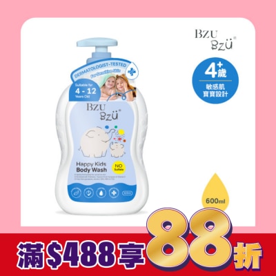 BZUBZU BZU BZU 快樂兒童沐浴露(果香) 600ml